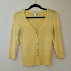 Yellow Cardigan